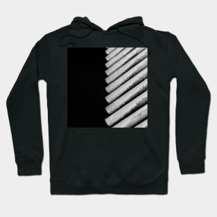 Black and white Barbican Hoodie